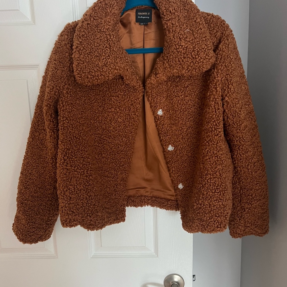 Brown Teddy Coat